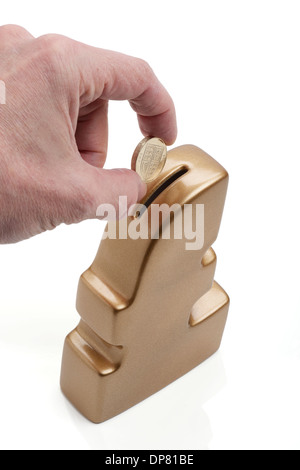 Investire denaro Foto Stock