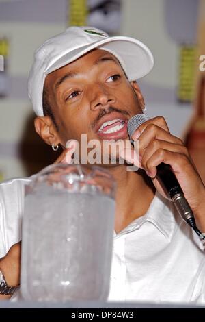 Jul 22, 2006 - San Diego, CA, Stati Uniti d'America - Marlon Wayans a un panel di discussione all'Comico-Imbroglione International 2006 presso il Centro Congressi di San Diego. (Credito Immagine: © Karl Polverino/ZUMA Press) Foto Stock