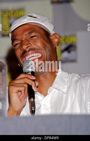 Jul 22, 2006 - San Diego, CA, Stati Uniti d'America - Marlon Wayans a un panel di discussione all'Comico-Imbroglione International 2006 presso il Centro Congressi di San Diego. (Credito Immagine: © Karl Polverino/ZUMA Press) Foto Stock