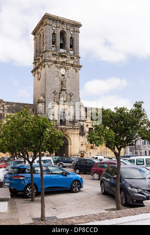 La Iglesia Parroquial de Santa María de la Asunción, una chiesa costruita tra il XVI e il XVIII secolo Foto Stock