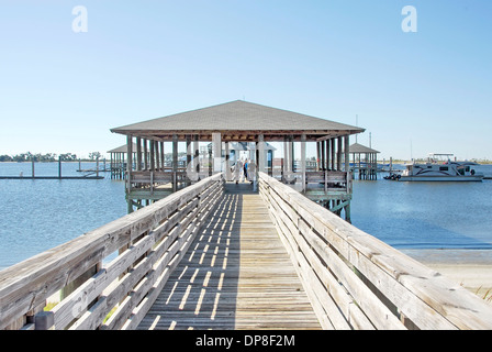 Marittimo e frutti di mare Museo dell'industria, goletta Charters in Biloxi Mississippi Foto Stock