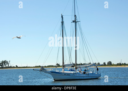 Marittimo e frutti di mare Museo dell'industria, goletta Charters in Biloxi Mississippi Foto Stock