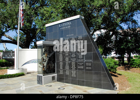 Uragano Katrina Memorial in Biloxi Mississippi Foto Stock