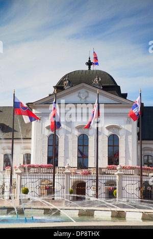 Palazzo Grassalkovich, Bratislava, Slovacchia Foto Stock