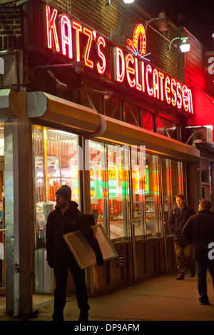 Katz's delicatessen in New York City Foto Stock