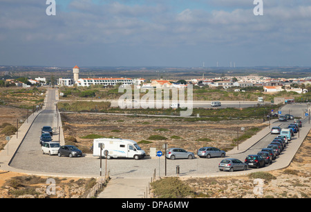 Vista da Fort Sagres Algarve Portogallo Foto Stock