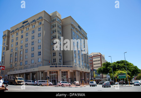 Hilton International hotel , Centro di Città del Capo - Angolo di Wale e Buitengracht strade- Cape Town, Sud Africa Foto Stock