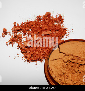 Blusher in polvere Foto Stock