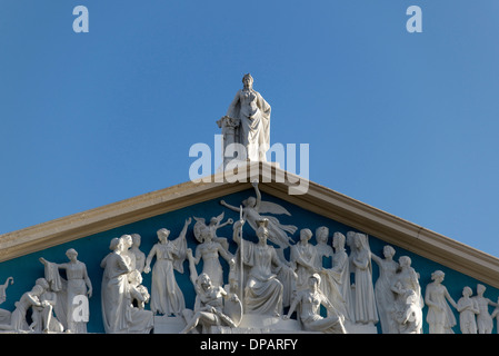 Statue greche Cumberland Terrazza Regents Park London Inghilterra England Foto Stock