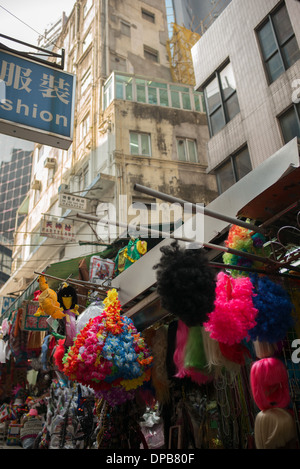 Pottinger street nel centro di Hong kong. Foto Stock