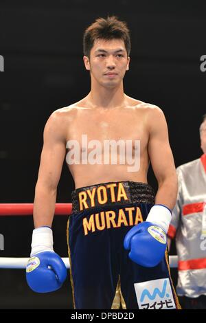 Tokyo, Giappone. 6 dicembre, 2013. Ryota Murata (JPN) Boxe : Ryota Murata del Giappone prima del 8R 161 libbre peso bout al Ryogoku Kokugikan a Tokyo in Giappone . © Hiroaki Yamaguchi/AFLO/Alamy Live News Foto Stock