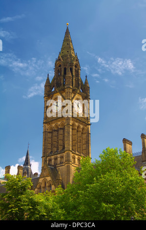 Manchester Town Hall Foto Stock