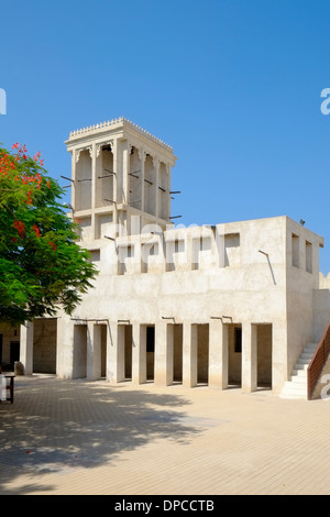 Il museo di Ras Al Khaimah basato in ex fort negli Emirati Arabi Uniti EMIRATI ARABI UNITI Foto Stock