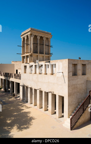 Il museo di Ras Al Khaimah basato in ex fort negli Emirati Arabi Uniti EMIRATI ARABI UNITI Foto Stock