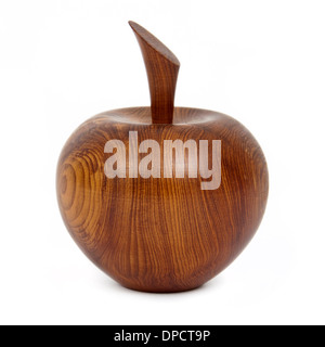 Decorativi in legno apple Foto Stock