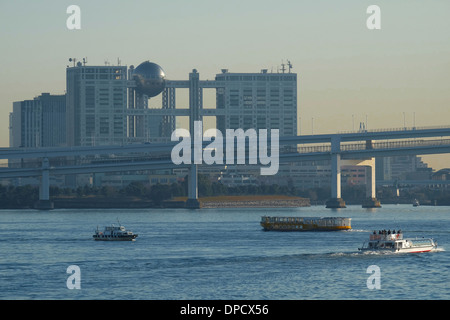 Fuji Television building Foto Stock