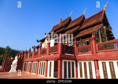 Ho kham luang internazionale in esposizione orticola 2011, stile tailandese settentrionale edificio in Chiang Mai Thailandia Foto Stock