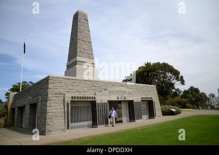 L'Anzac War Memorial in King's Park, Perth, Western Australia Foto Stock