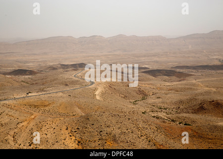 Il Makhtesh Ramon cratere, Negev, Israele, Medio Oriente Foto Stock