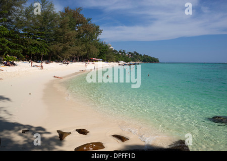 Long Beach, Koh Phi Phi, Provincia di Krabi, Thailandia, Sud-est asiatico, in Asia Foto Stock