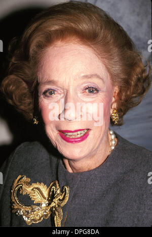 Luglio 26, 2006 - New York New York, Stati Uniti - 16239.BROOKE ASTOR 1991. - Foto(Immagine di credito: © Judie Burstein/Globe foto/ZUMAPRESS.com) Foto Stock