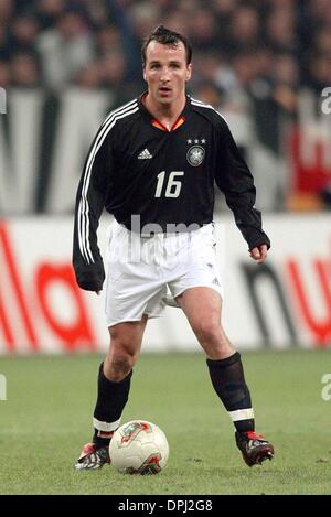 12 maggio 2006 - Gelsenkirchen, Germania - Jens JEREMIES.GERMANIA & FC Bayern Munich.GERMANIA V FRANCIA.Gelsenkirchen, Germania.15/11/2003.DIE19687.K47872.WORLD CUP 2006 ANTEPRIMA.(Immagine di credito: © Globo foto/ZUMAPRESS.com) Foto Stock