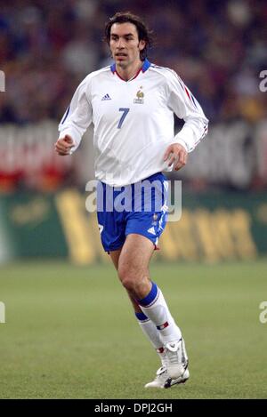 12 maggio 2006 - Gelsenkirchen, Germania - ROBERT PIRES.FRANCIA & Arsenal FC.GERMANIA V FRANCIA.Gelsenkirchen, Germania.15/11/2003.DIE19629.K47872.WORLD CUP 2006 ANTEPRIMA.(Immagine di credito: © Globo foto/ZUMAPRESS.com) Foto Stock