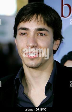 Sett. 6, 2006 - Westwood, LOS ANGELES, Stati Uniti d'America - Justin Long.attore.rompere, Premiere mondiale.Westwood, LOS ANGELES, Stati Uniti d'America.22-Mag-06.LAR70936.K51167.Credit:(Immagine di credito: © Globo foto/ZUMAPRESS.com) Foto Stock