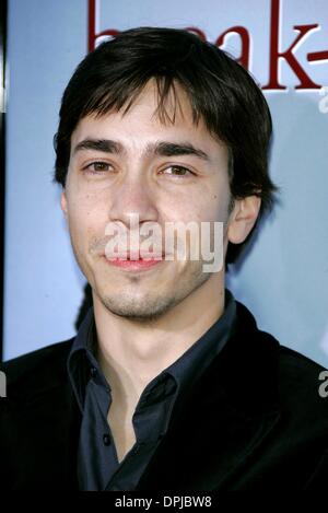 Sett. 6, 2006 - Westwood, LOS ANGELES, Stati Uniti d'America - Justin Long.attore.rompere, Premiere mondiale.Westwood, LOS ANGELES, Stati Uniti d'America.22-Mag-06.LAR70937.K51167.Credit:(Immagine di credito: © Globo foto/ZUMAPRESS.com) Foto Stock