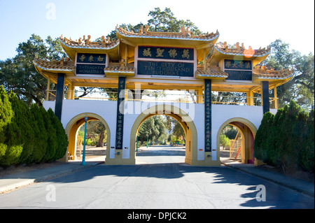 Città di Diecimila Buddha, Mendocino County Foto Stock