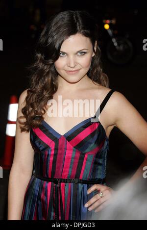 Gen 18, 2006 - Westwood, CALIFORNIA, STATI UNITI D'AMERICA - Ginnifer Goodwin.attrice.LA PIETRA della FAMIGLIA PREMIERE.Westwood, CALIFORNIA, STATI UNITI D'AMERICA.06-Dic-05.HA14066.k46435.Credit:(Immagine di credito: © Globo foto/ZUMAPRESS.com) Foto Stock