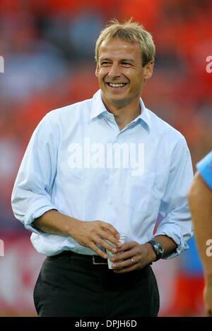 JURGEN KLINSMANN.GERMANIA PULLMAN.HOLLAND V GERMANIA.ROTTERDAM,Olanda.17/08/2005.DII35973.K47872.WORLD CUP 2006 ANTEPRIMA Foto Stock