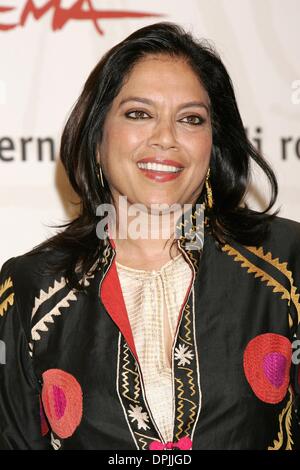 28 ottobre 2006 - Roma, Italia - Mira Nair.REGISTA.1ST ROMA FILM FESTIVAL e omonimo.roma, Italia.16 Ottobre 2006.DIE19204.Credit: - K51014(Immagine di credito: © Globo foto/ZUMAPRESS.com) Foto Stock