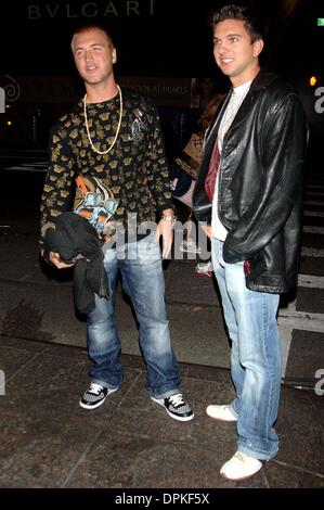 Ottobre 24, 2006 - New York new york - K50396AR.Nick Hogan fuori e circa sulla Quinta Avenue,New York City. .10-23-2006.. Andrea Renault/ 2006(Immagine di credito: © Globo foto/ZUMAPRESS.com) Foto Stock