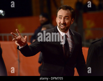 Nicolas Cage - 63a edizione annuale di Berlinale Festival Internazionale del Film, "l' Croods Premiere, Berlino - 15 Febbraio 2013 Foto Stock