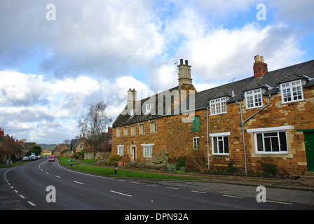 Rockingham village Northamptonshire cottage house Foto Stock