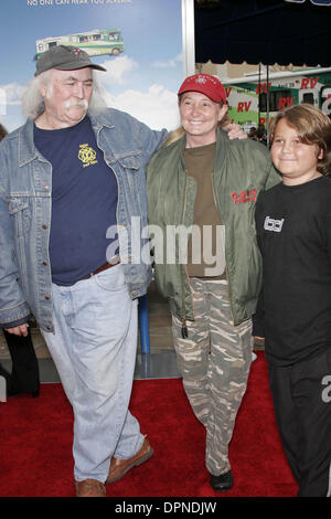 Apr. 23, 2006 - Los Angeles, California, Stati Uniti d'America - David Crosby, LA MOGLIE E IL FIGLIO -.RV - LOS ANGELES PREMIERE -.MANN VILLAGE THEATRE, Westwood, CALIFORNIA - .04-23-2006 -. NINA PROMMER/ 2006.K47577NP.(Immagine di credito: © Globo foto/ZUMAPRESS.com) Foto Stock