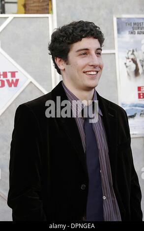 Febbraio 12, 2006 - Hollywood, CALIFORNIA, STATI UNITI D'AMERICA - Jason Biggs -.Premiere mondiale di 'otto sotto" -.El Capitan theater di Hollywood, California - .02-12-2006 -. NINA PROMMER/ 2006.K46391NP.(Immagine di credito: © Globo foto/ZUMAPRESS.com) Foto Stock