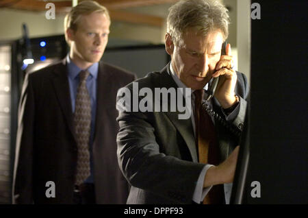 Febbraio 16, 2006 - Paul Bettany come Bill Cox e Harrison Ford come Jack Stanfield.''Firewall.'' . fornito da K46853(Immagine di credito: © Globo foto/ZUMAPRESS.com) Foto Stock