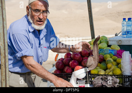 Antica St George's Monastero nel deserto della Giudea Foto Stock