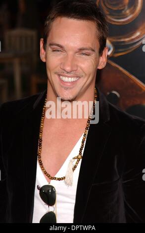 Apr 20, 2009 - Los Angeles, California, Stati Uniti d'America - attore Jonathan Rhys Meyers a 'Il Solista' Los Angeles Premiere detenute presso Paramount Studios di Hollywood. (Credito Immagine: Â© Paul Fenton/ZUMA Press) Foto Stock