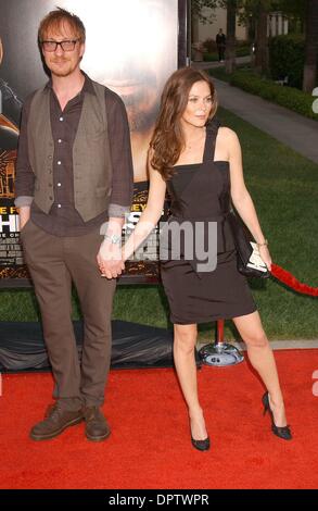 Apr 20, 2009 - Los Angeles, California, Stati Uniti d'America - l'attore David Thewlis e attrice ANNA FRIEL a 'Il Solista' Los Angeles Premiere detenute presso Paramount Studios di Hollywood. (Credito Immagine: Â© Paul Fenton/ZUMA Press) Foto Stock