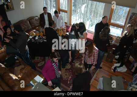 Jan 17, 2009 - Park City, Utah, Stati Uniti d'America - Gli ospiti del TMG & Zales International suite durante il Sundance Film Festival 2009. (Credito Immagine: © Victor Spinelli/ZUMA Press) Foto Stock