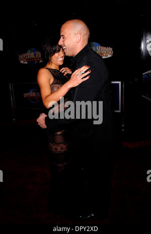 MICHELLE RODRIGUEZ e Vin Diesel durante la premiere del nuovo film da Universal Pictures veloce e furioso, tenutasi al Amphitheatre di Gibson, il 12 marzo 2009 a Los Angeles..foto: Michael Germana-Globe foto, Inc. Â© 2009.K61590MGE (credito Immagine: © Michael Germana Globo/foto/ZUMAPRESS.com) Foto Stock