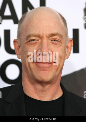 Mar 17, 2009 - Westwood, California, Stati Uniti d'America - Attore JK SIMMONS arrivando a "ti amo, uomo' Los Angeles Premiere detenute al Mann Village Theatre. (Credito Immagine: © Lisa O'Connor/ZUMA Press) Foto Stock