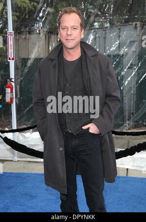 Mar 22, 2009 - CITTÀ UNIVERSALE, California, Stati Uniti d'America - Attore Kiefer Sutherland arrivando al 'Monsters vs Aliens' Los Angeles Premiere detenute al Amphitheatre di Gibson. (Credito Immagine: Â© Lisa O'Connor/ZUMA Press) Foto Stock