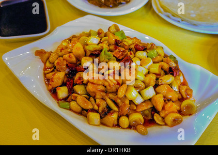 Kung Pao Chicken Foto Stock