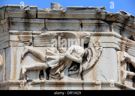 Grecia Atene Attica il sito archeologico del romano agora e la torre dei venti Foto Stock