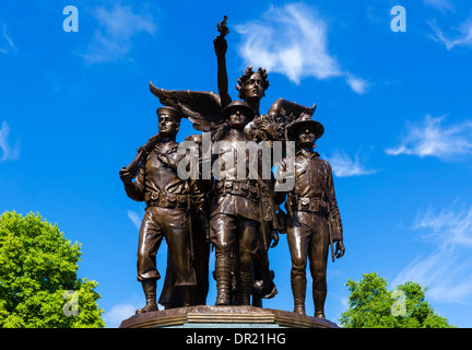 Prima mondiale di un memoriale di guerra al di fuori del Washington State Capitol, Olympia, Washington, Stati Uniti d'America Foto Stock