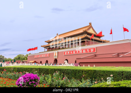 Piazza Tiananmen, Pechino, Cina Foto Stock